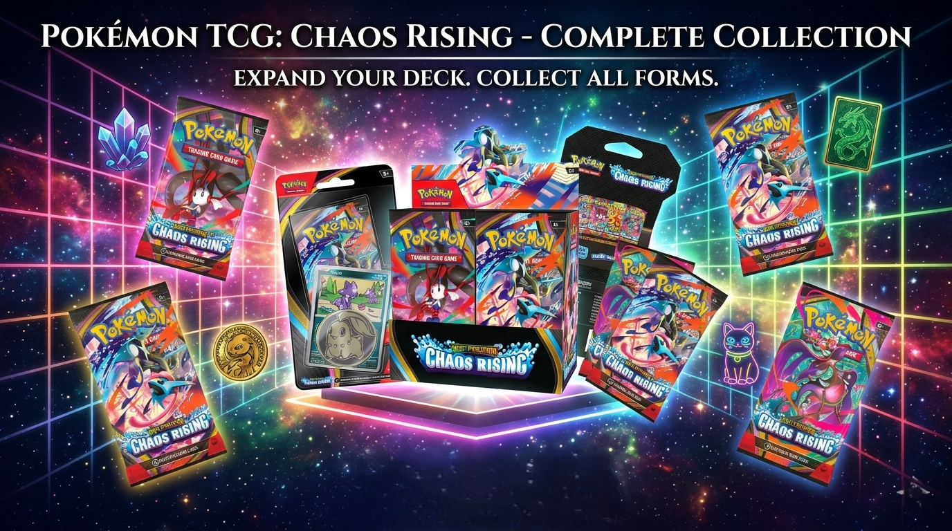 Pokémon TCG Chaos Rising Booster